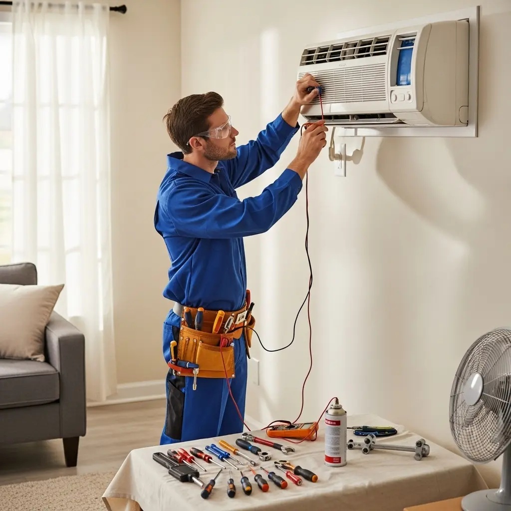 Demirci Termikel Termikel klima gaz dolumu ve bakım – Enerji verimliliği artırıldı. - Teknik servis örneği